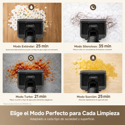DREAME - Aspiradora Inalámbrica 2 en 1 Blanca | Superligera y Portátil