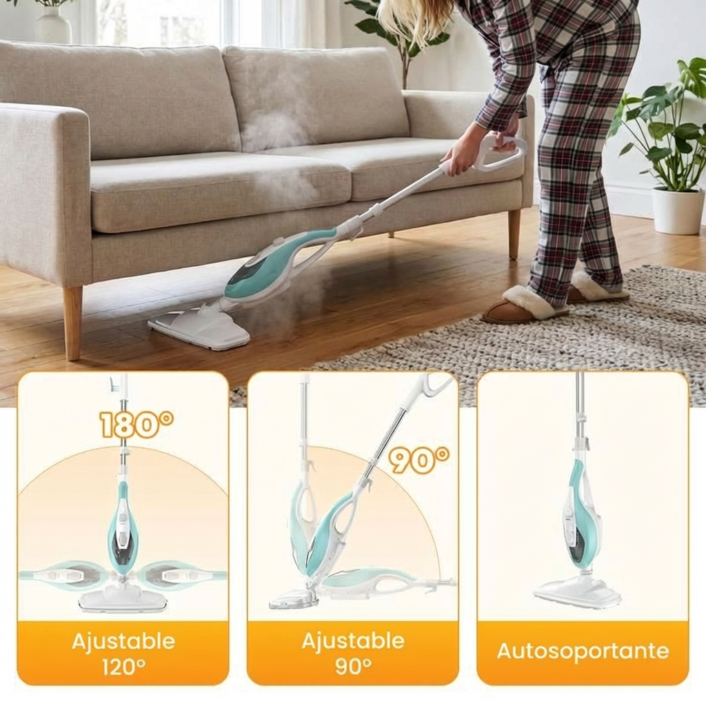 Mopa Limpiador Rociador Trapeador | Limpieza Profunda y Sin Esfuerzo en Todo Tipo de Pisos