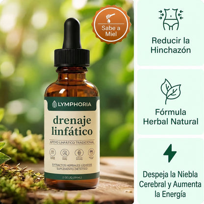 Gotas Lymphoria — Desintoxicación Linfática de Forma Natural